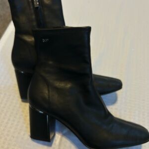 DKNY Black Heeled Boots